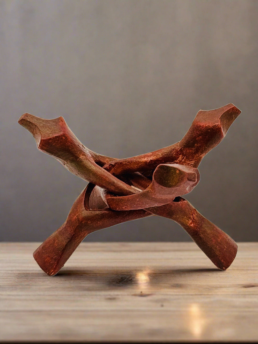 Wooden Cobra Tripod Stand for Saging