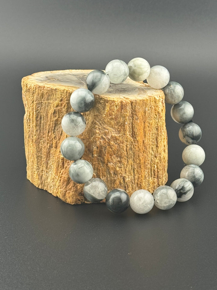 Spiritual Harmony Picasso Jasper Men's Bracelet