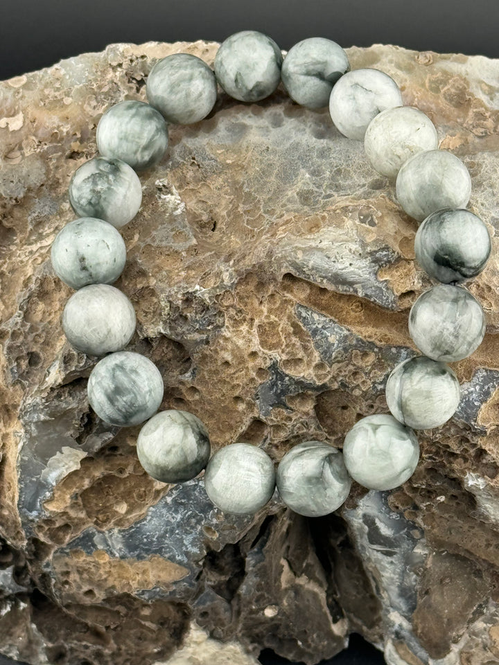 Spiritual Harmony Picasso Jasper Men's Bracelet