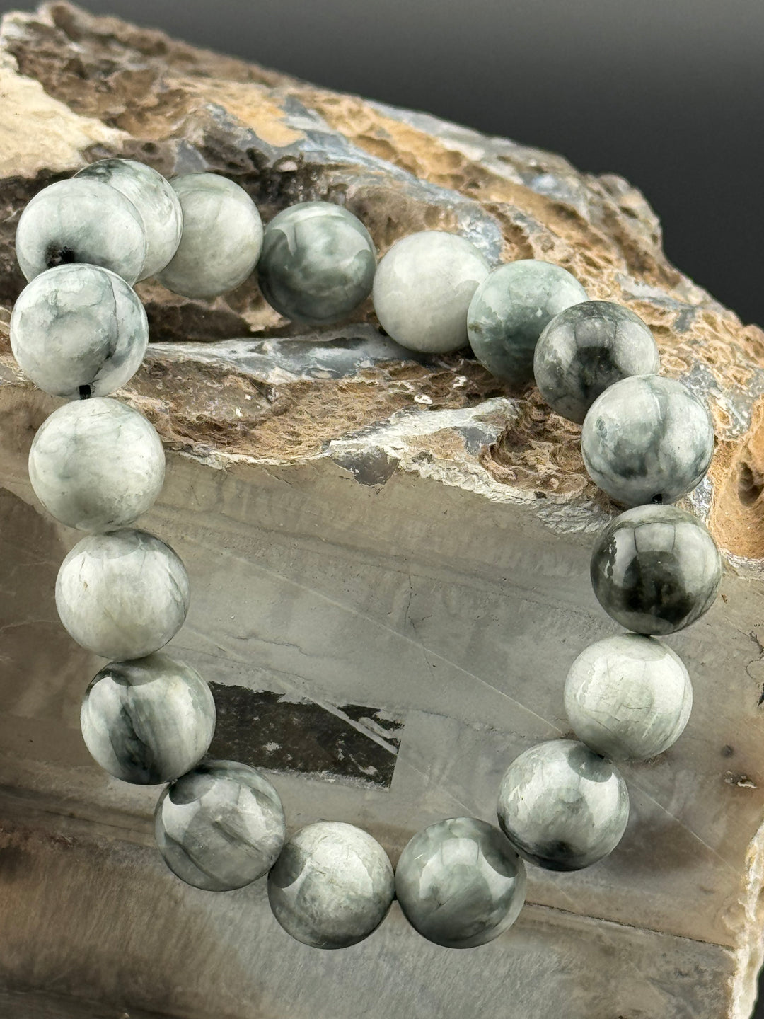 Spiritual Harmony Picasso Jasper Men's Bracelet