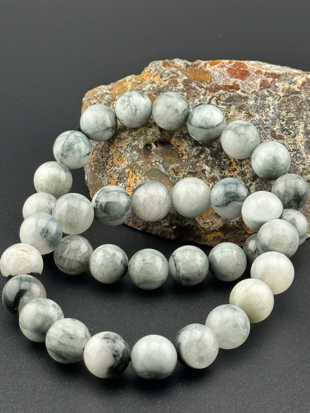 Spiritual Harmony Picasso Jasper Men's Bracelet