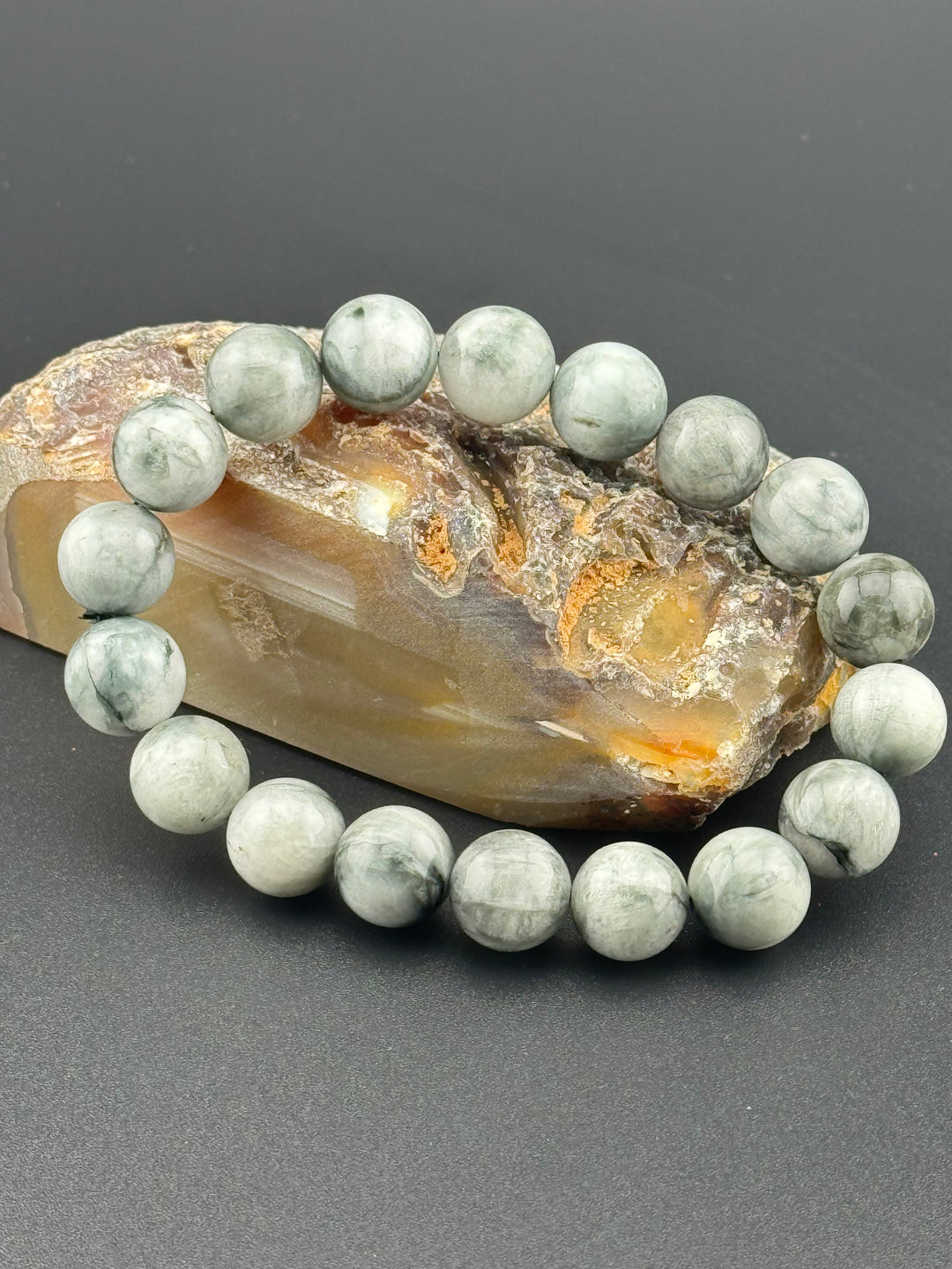 Spiritual Harmony Picasso Jasper Men's Bracelet