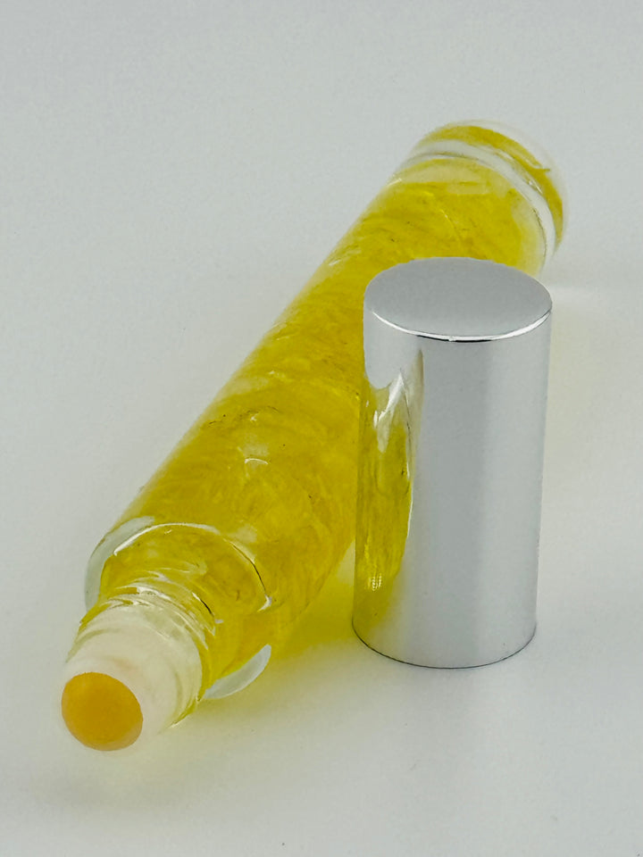 Luminous Citrine - Lemon Infused Crystal Roll-On (Solar Plexus Chakra)