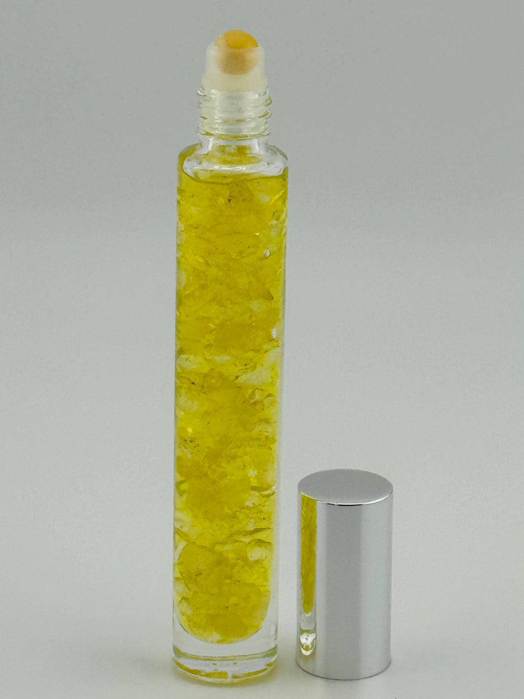 Luminous Citrine - Lemon Infused Crystal Roll-On (Solar Plexus Chakra)