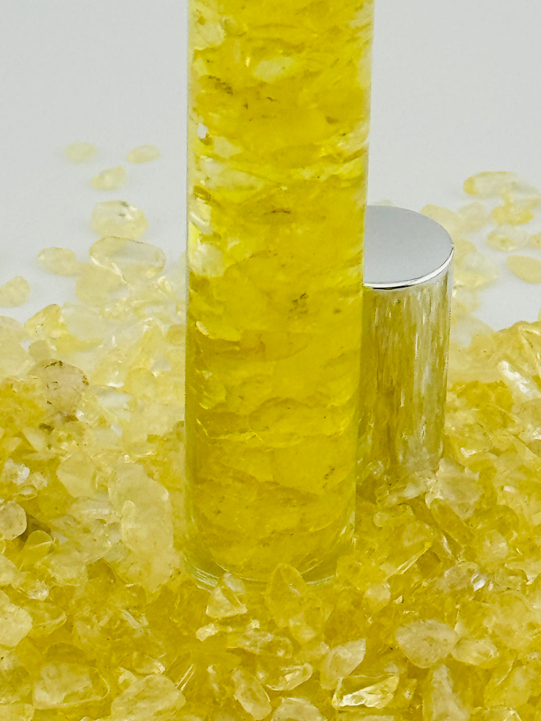 Luminous Citrine - Lemon Infused Crystal Roll-On (Solar Plexus Chakra)