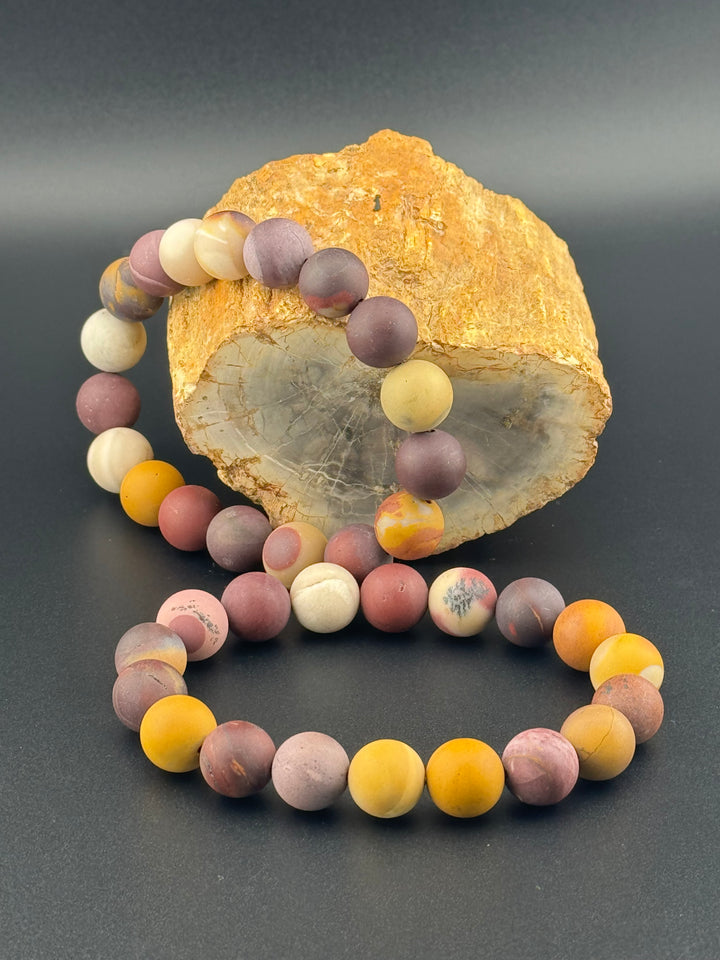 Earth's Essence - Mookaite Men's Bracelet