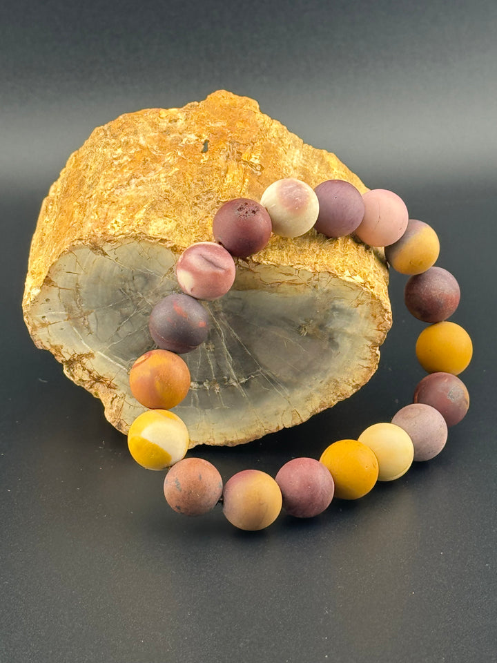 Earth's Essence - Mookaite Men's Bracelet