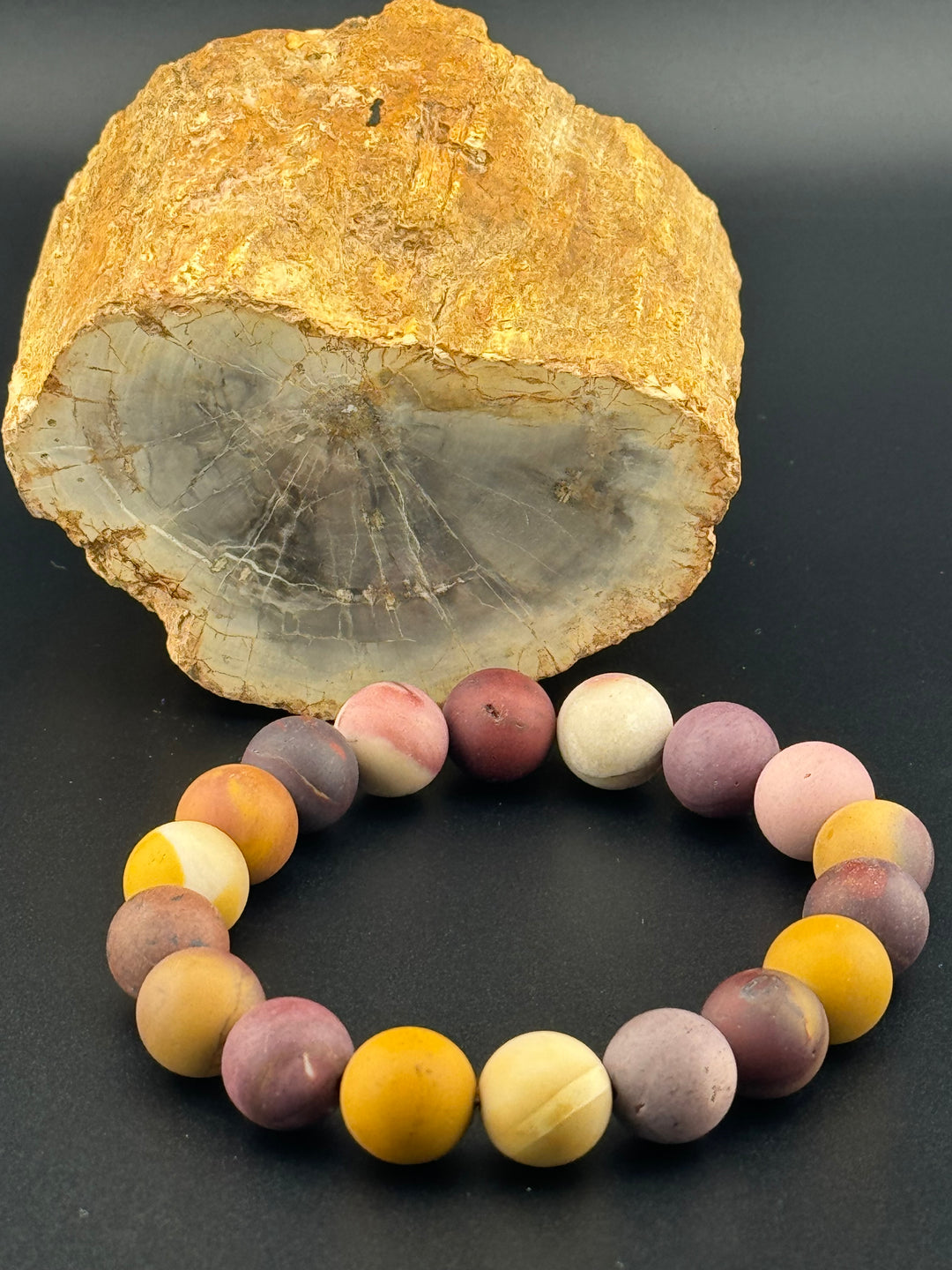 Earth's Essence - Mookaite Men's Bracelet