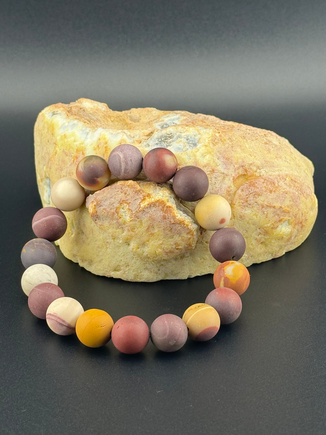 Earth's Essence - Mookaite Men's Bracelet