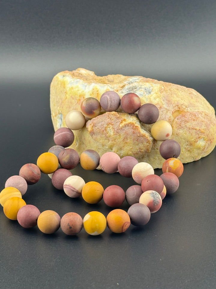 Earth's Essence - Mookaite Men's Bracelet