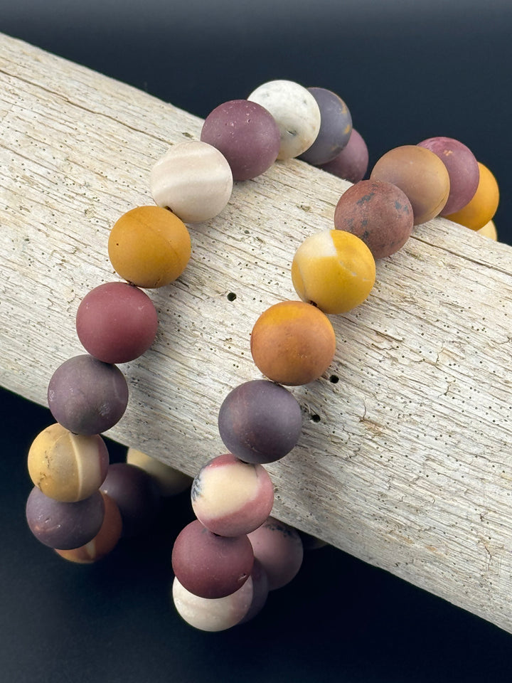 Earth's Essence - Mookaite Men's Bracelet