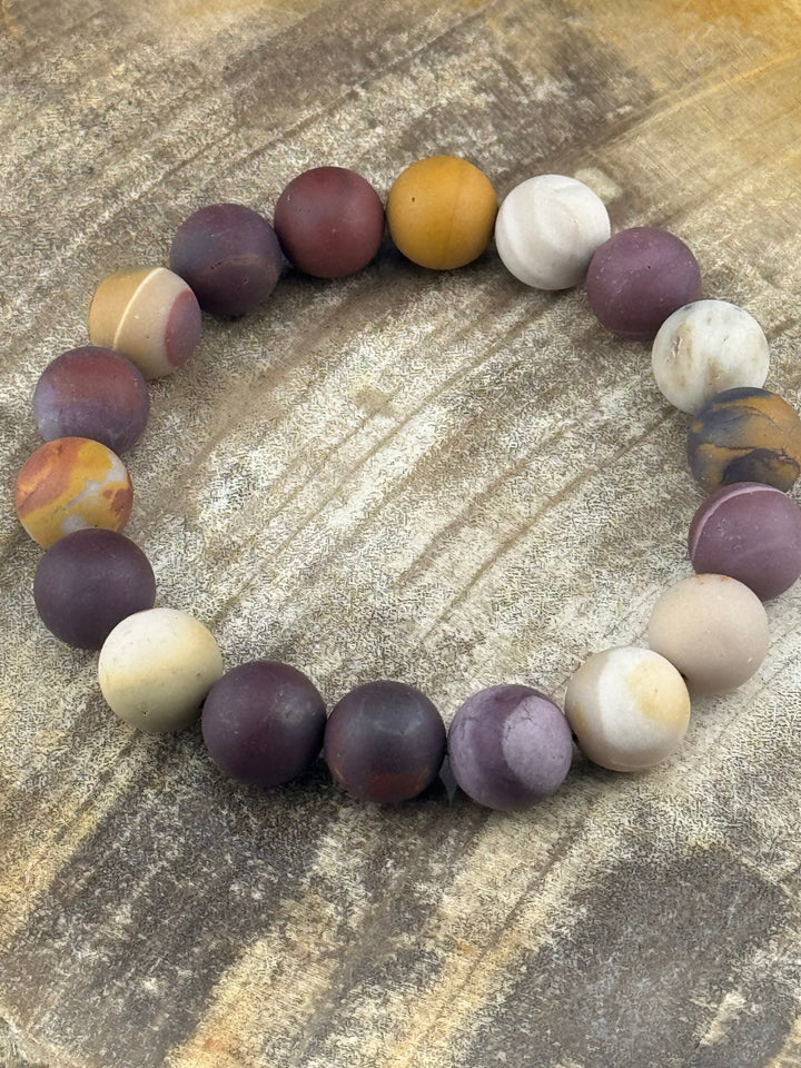 Earth's Essence - Mookaite Men's Bracelet