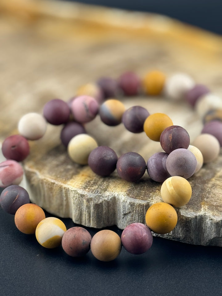 Earth's Essence - Mookaite Men's Bracelet