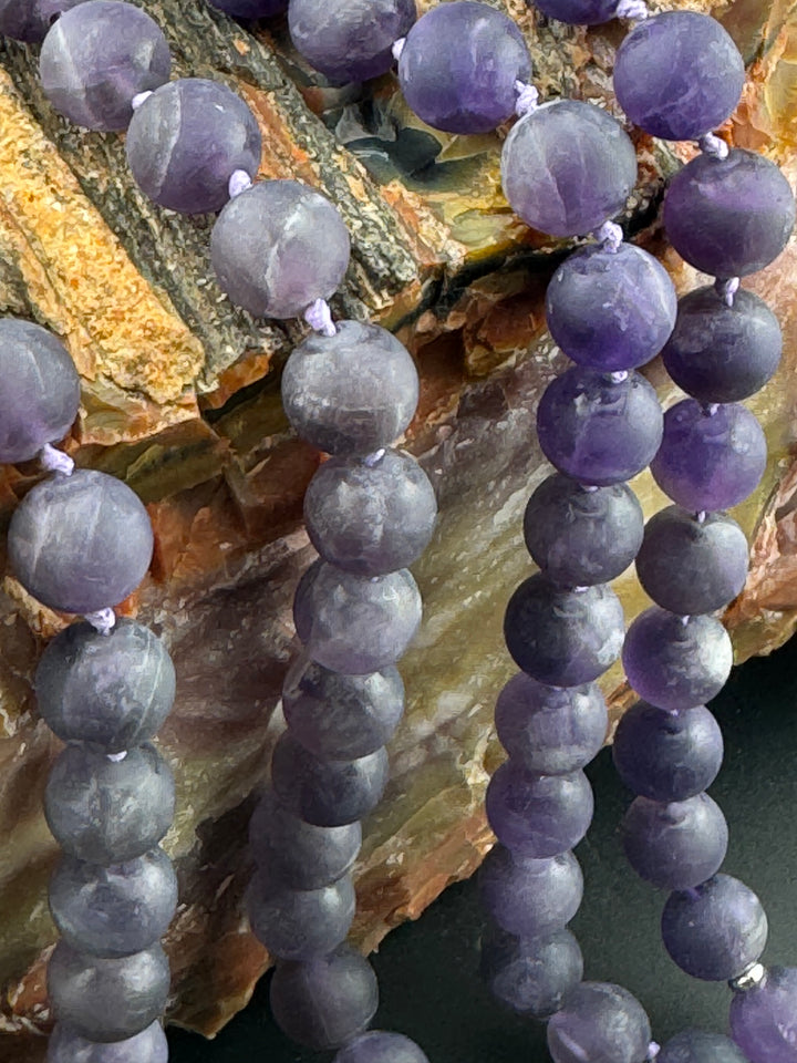 Amethyst Aura - Handcrafted Healing Choker Necklace