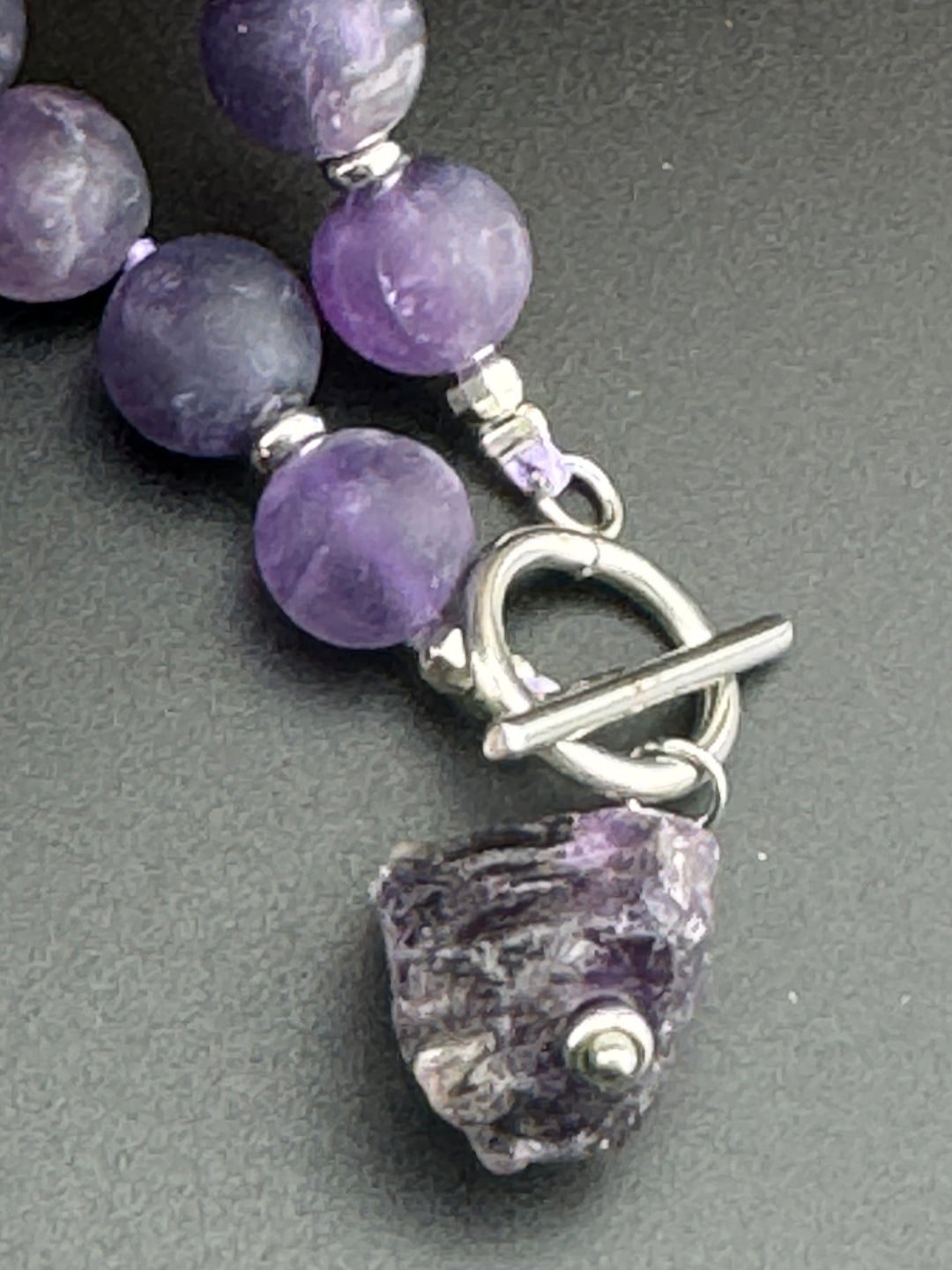 Amethyst Aura - Handcrafted Healing Choker Necklace