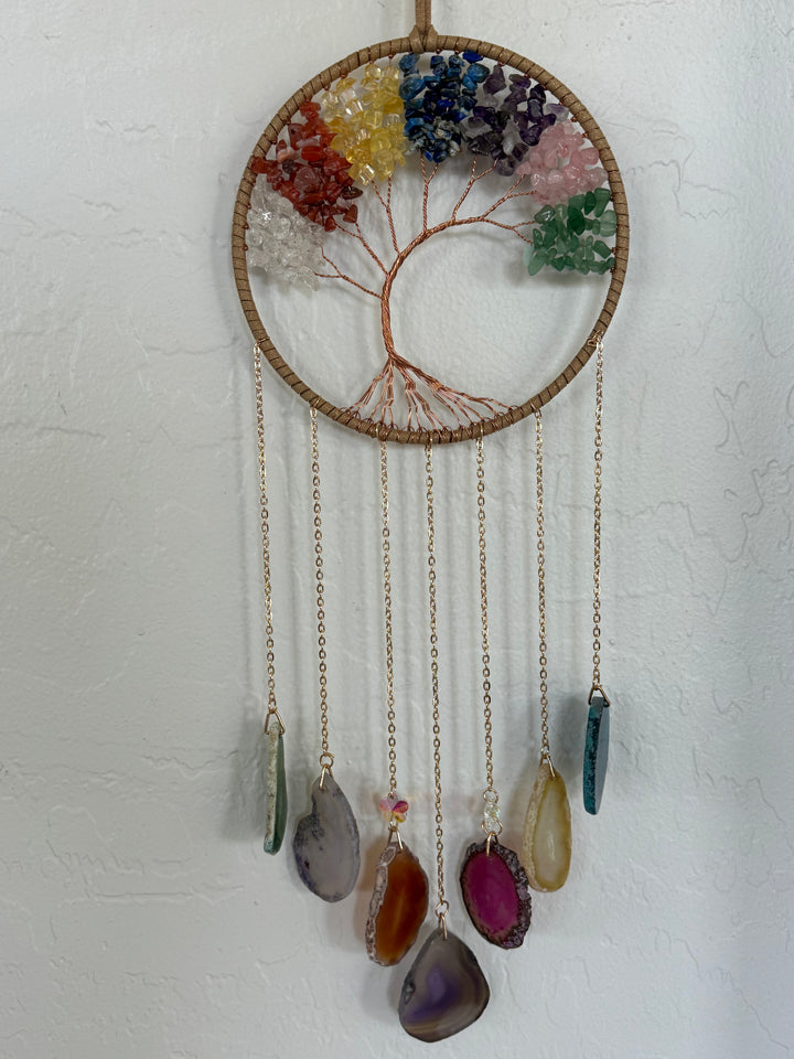 Chakra Harmony - Tree of Life Dream Catcher Wall Decor