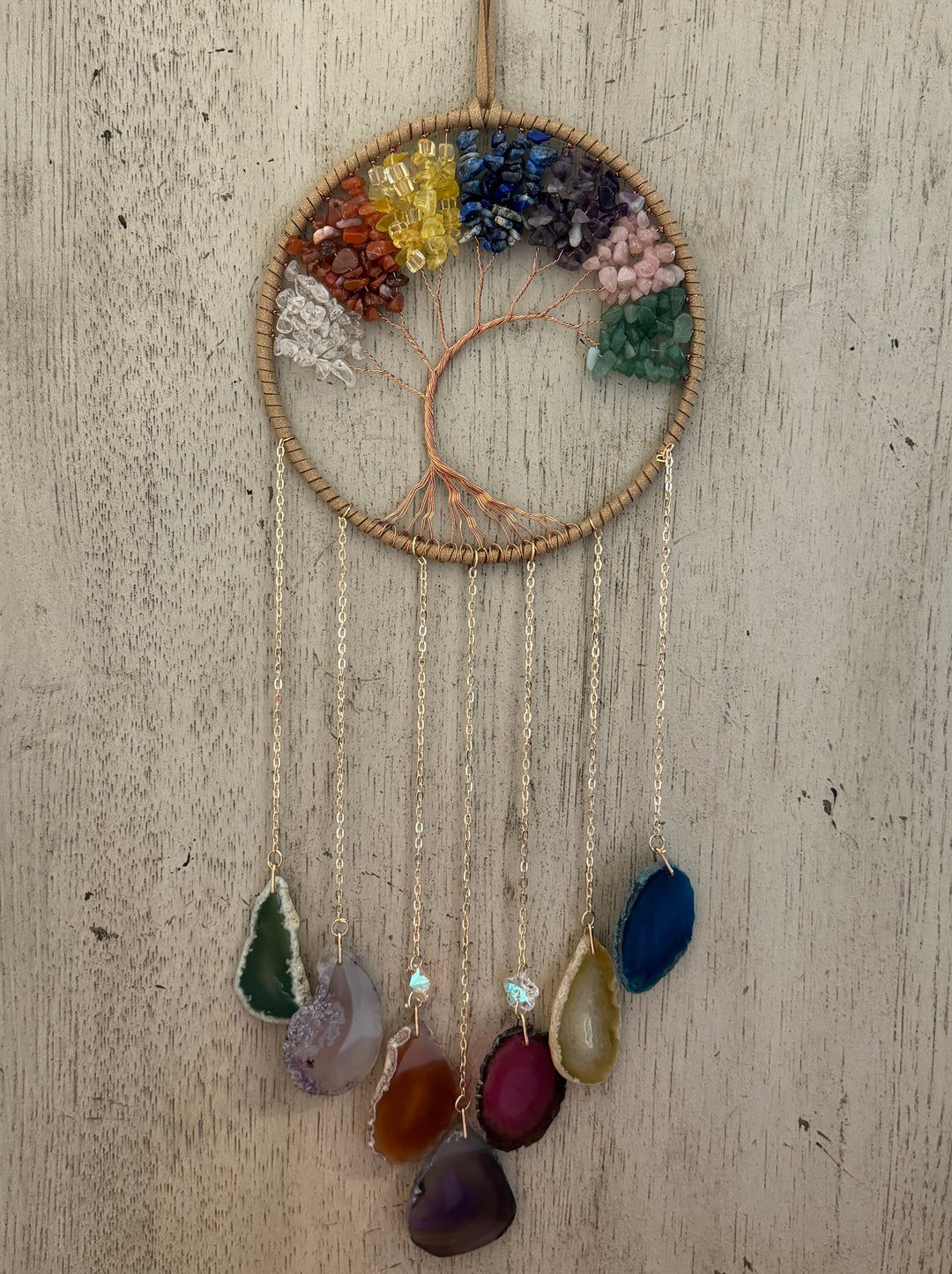 Chakra Harmony - Tree of Life Dream Catcher Wall Decor