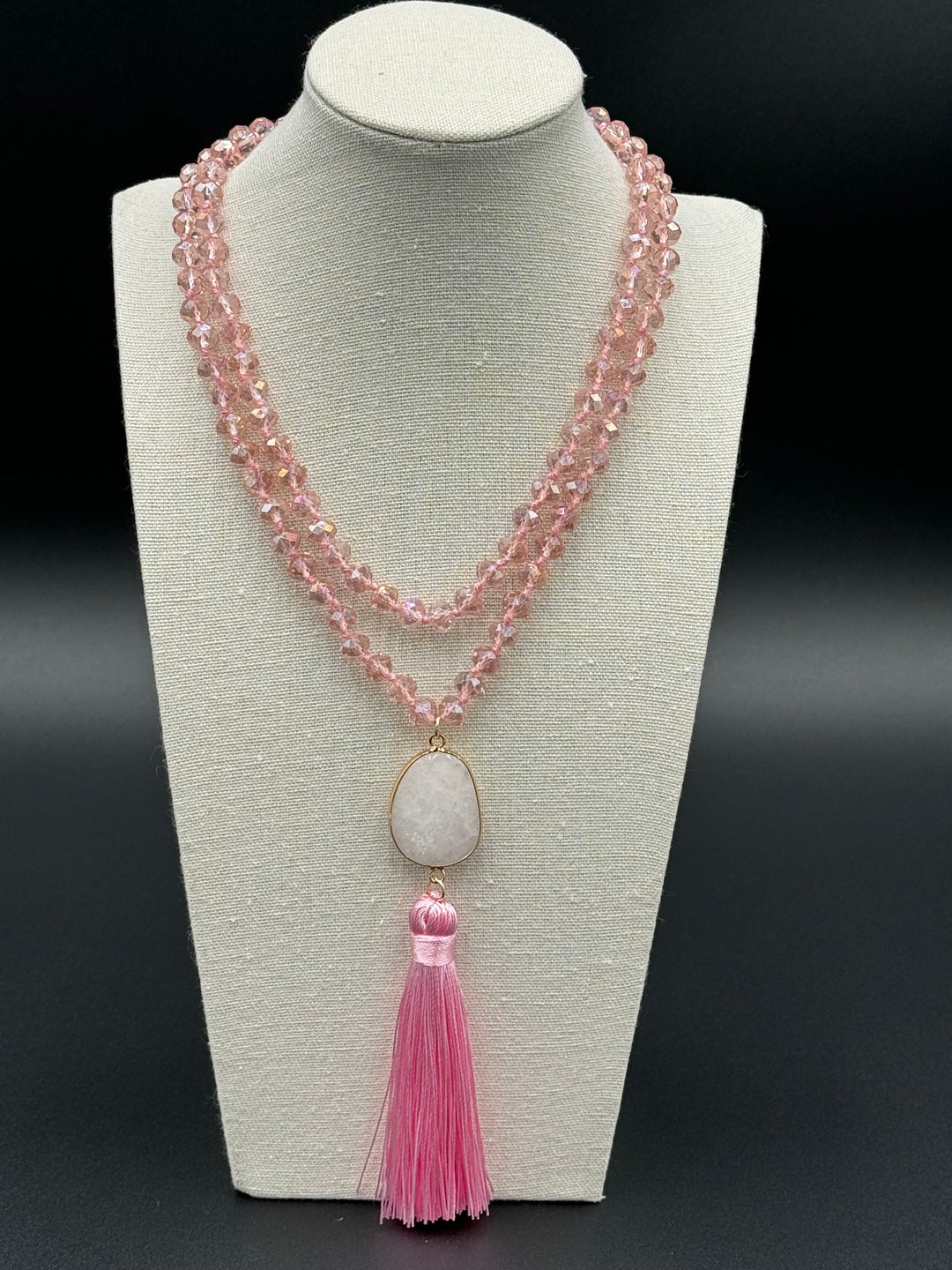 Bohemian Harmony - Milky Quartz & Rhodonite Ensemble