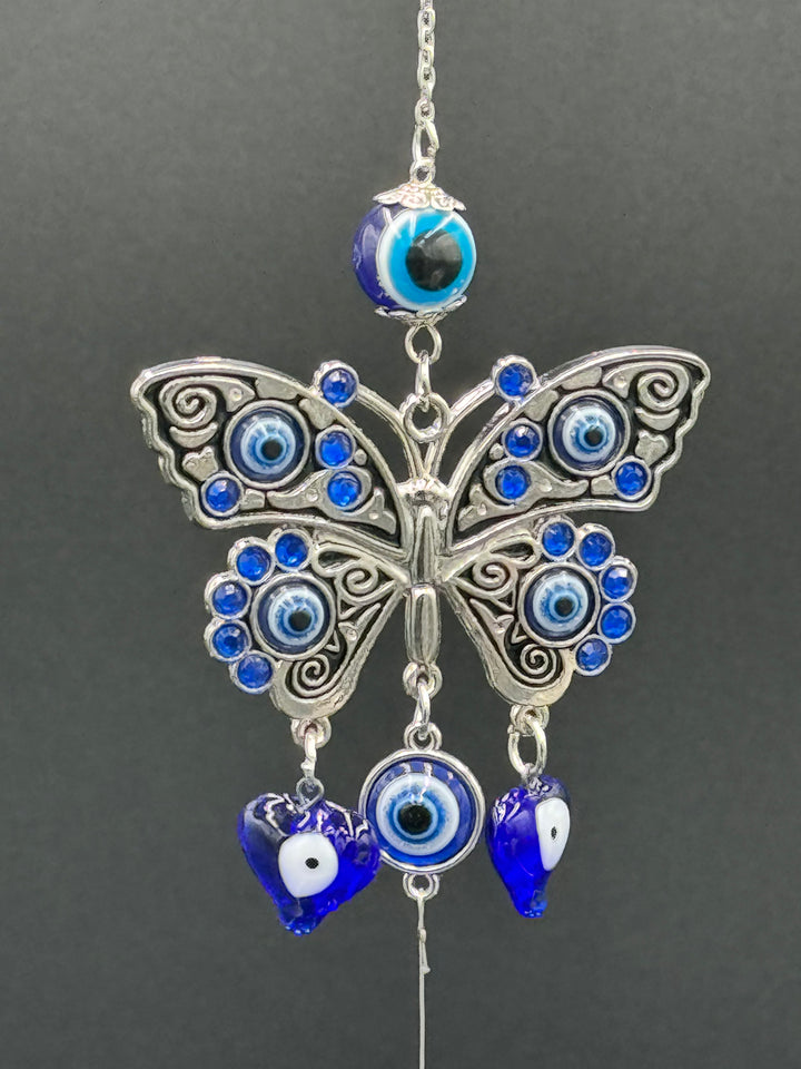 Tranquil Butterfly Crystal Sun Catcher