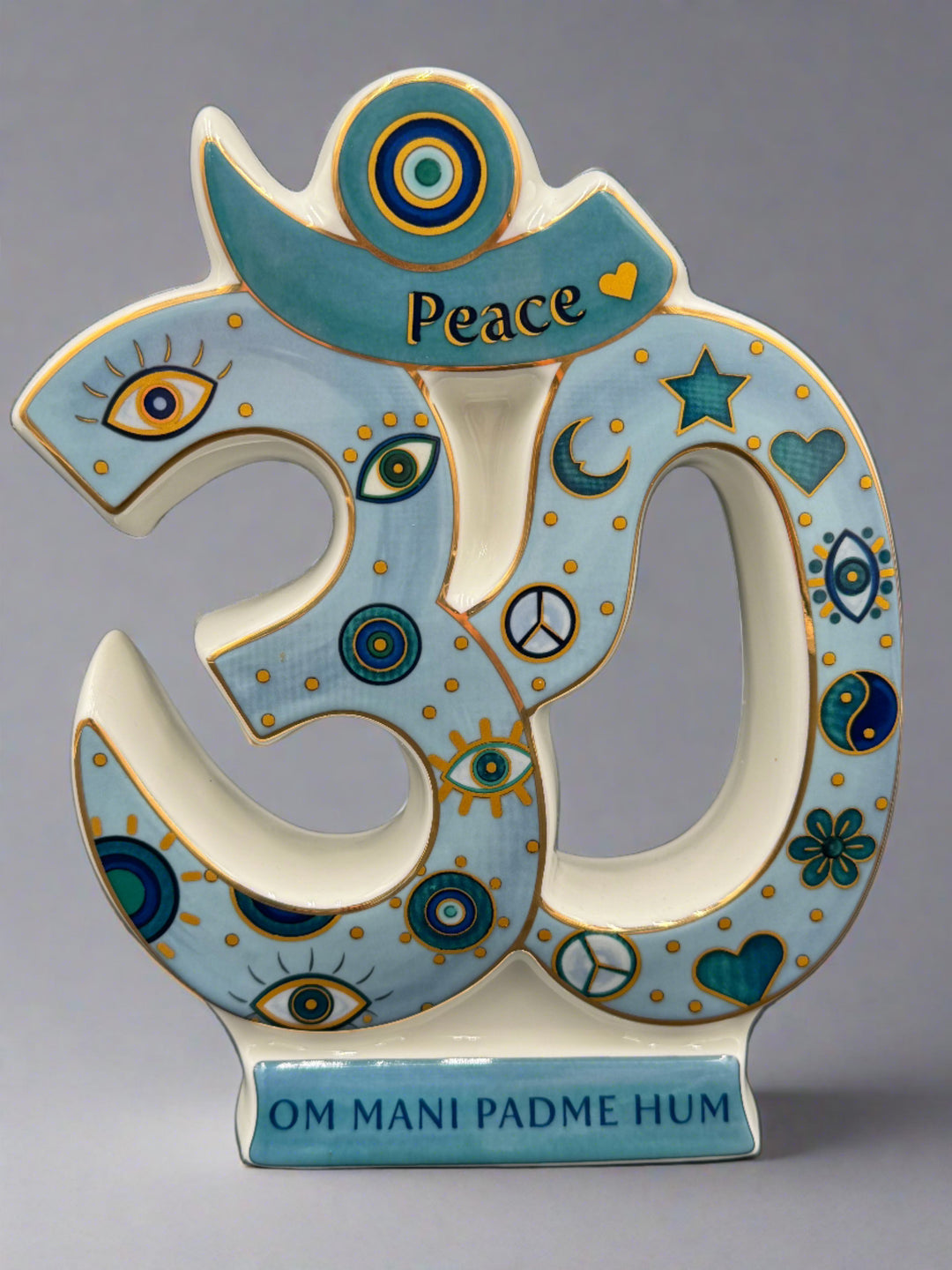 Peace Statue Om Mani Padme Hum