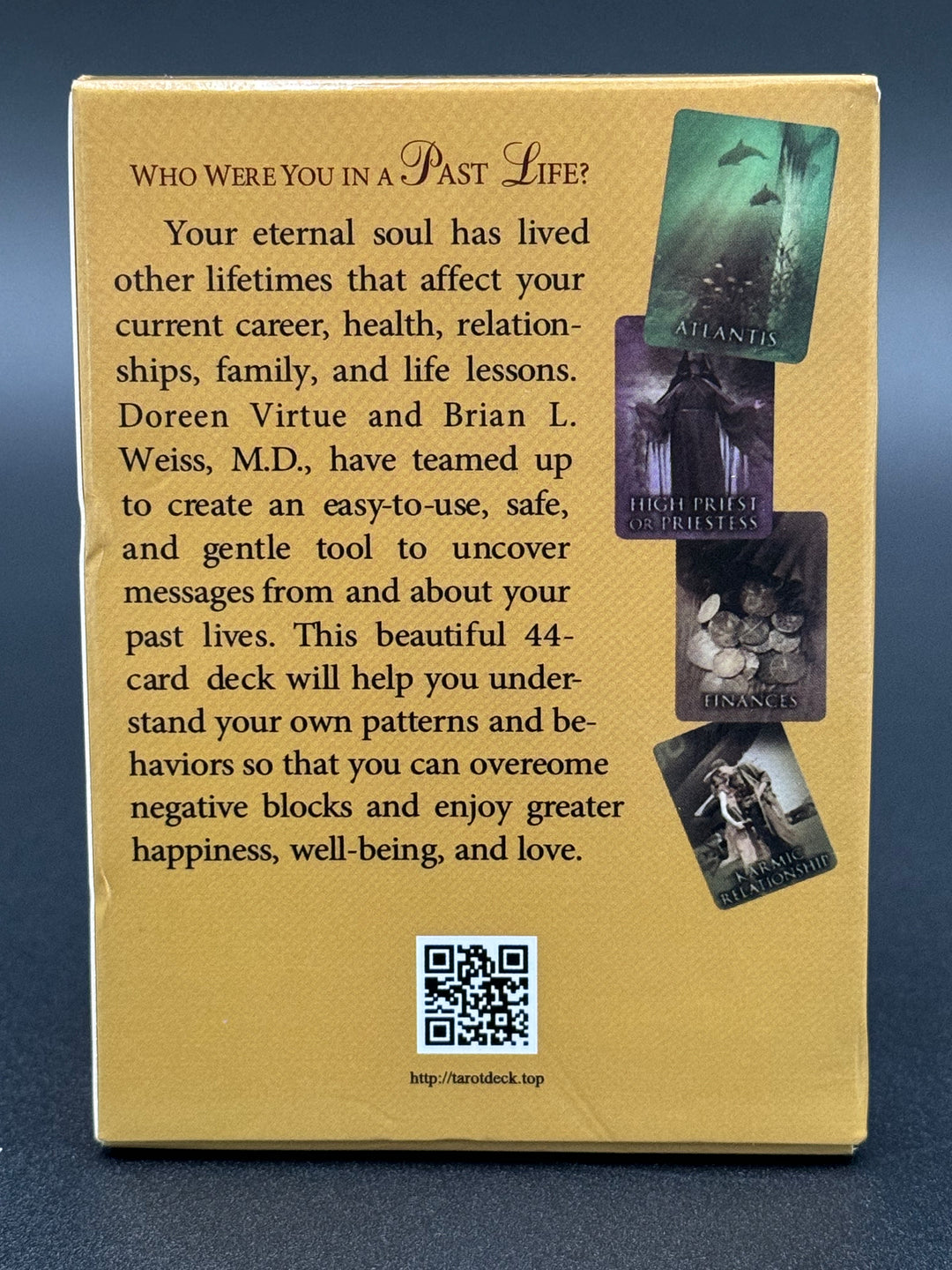 Past Life Oracle Cards by Doreen Virtue & Brian L. Weiss