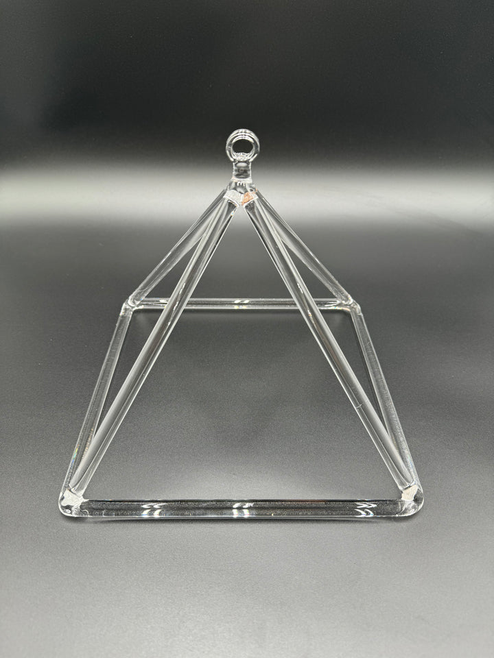 9" Quartz Crystal Singing Pyramid