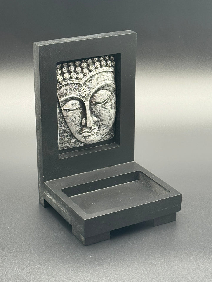 Buddha Face Candle Holder