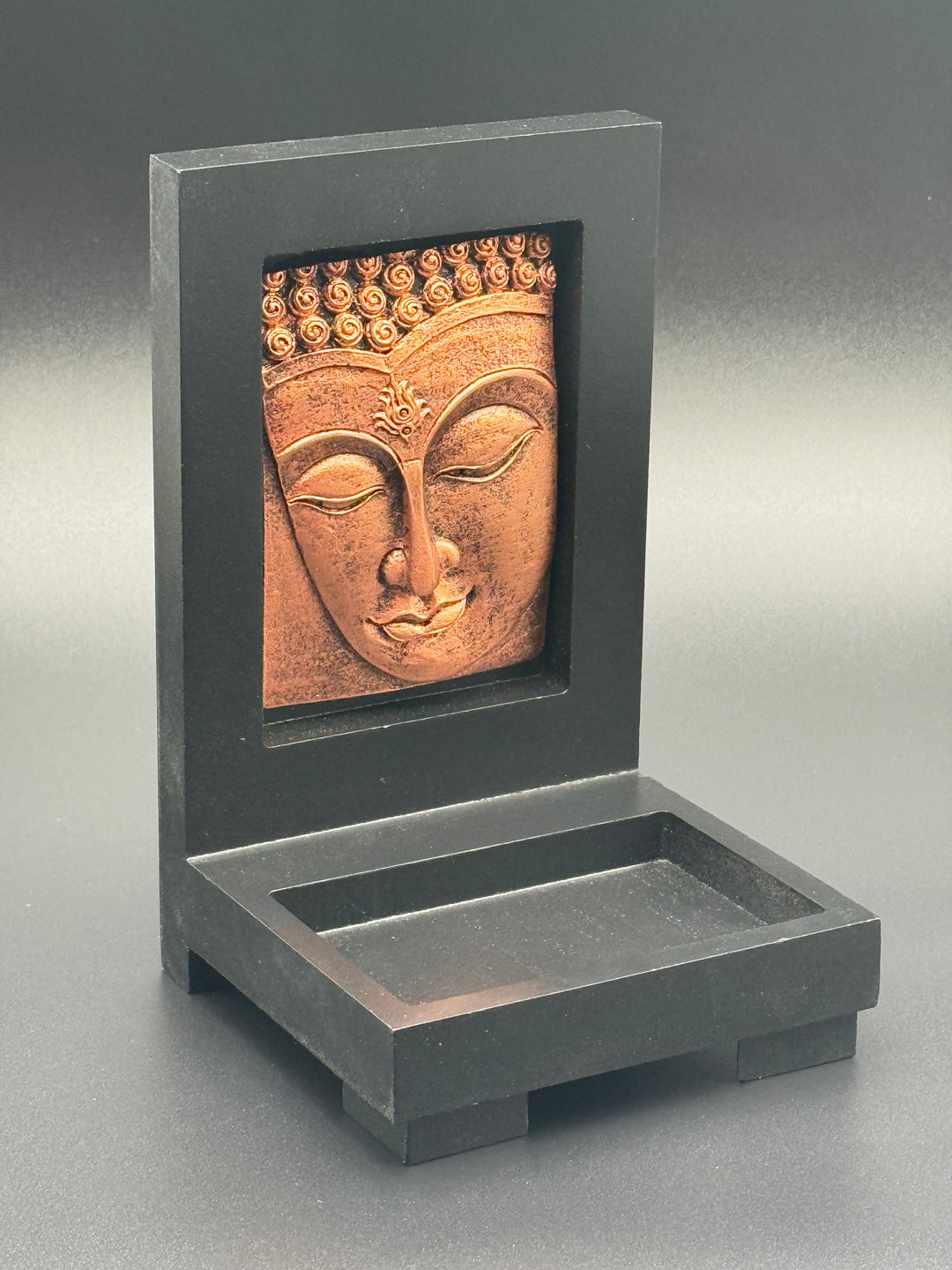 Buddha Face Candle Holder