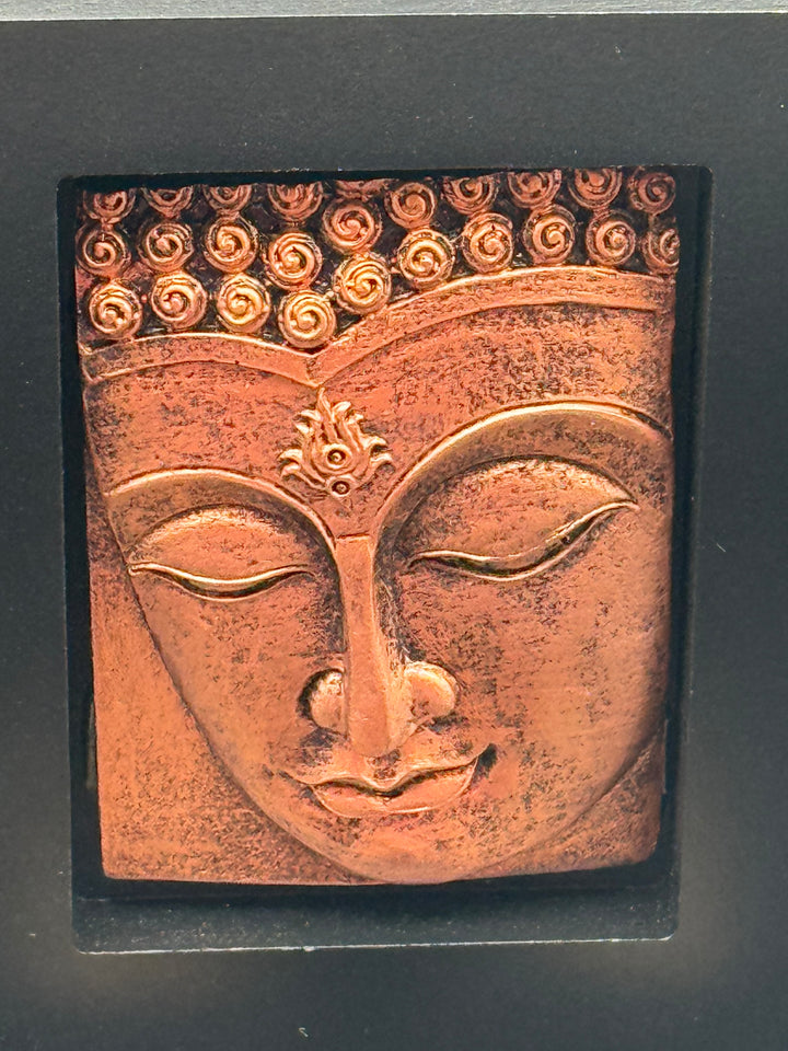 Buddha Face Candle Holder