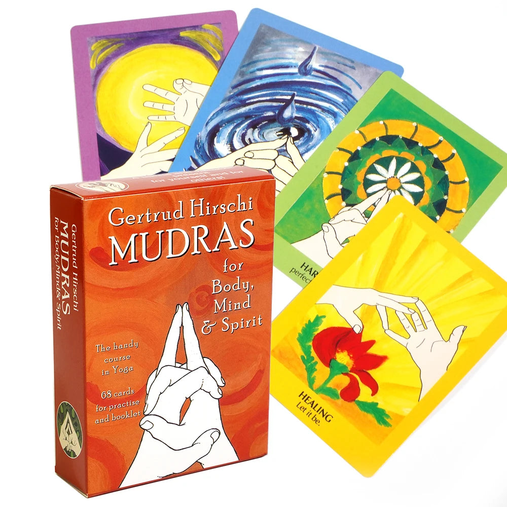 Gertrud Hirschi MUDRAS card set for Body, Mind & Spirit