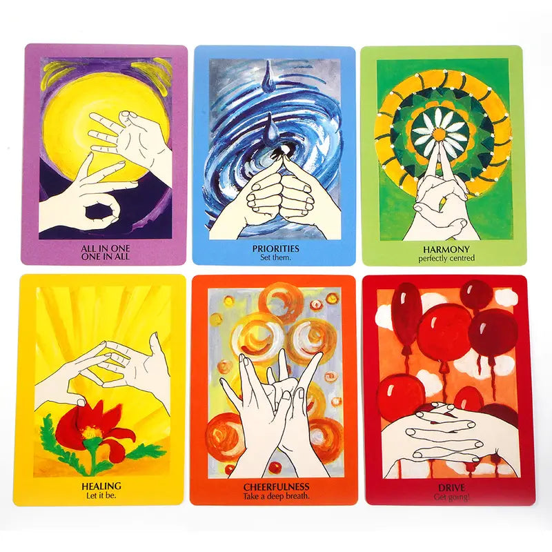 Gertrud Hirschi MUDRAS card set for Body, Mind & Spirit