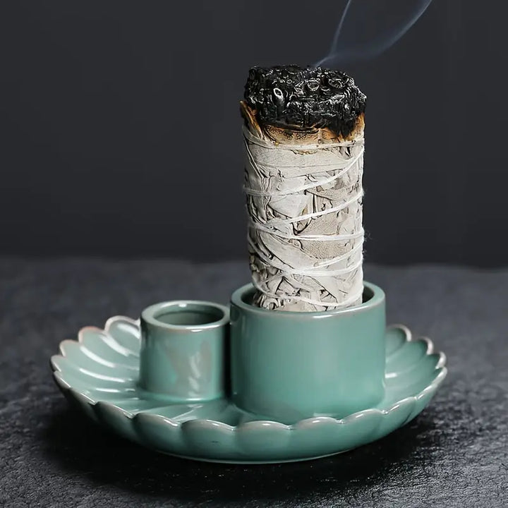 Harmony Haven 4-in-1 Ceramic Incense Burner Set