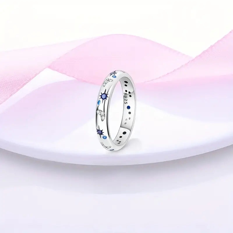 Celestial Sterling Silver Women's Ring (SS)